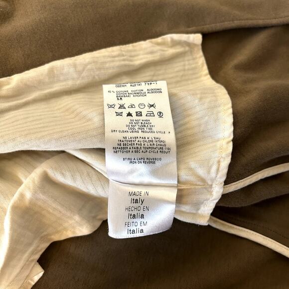 EUC See by Chloé Cotton Blazer Jacket 6 SINV Era Made in Italy Tailored Blazer - Picture 9 of 16